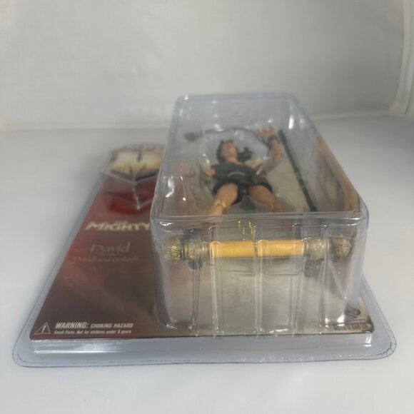 NIB THE MIGHTY TOYS The Mighty David from David and Goliath htf RARE - Picture 9 of 12